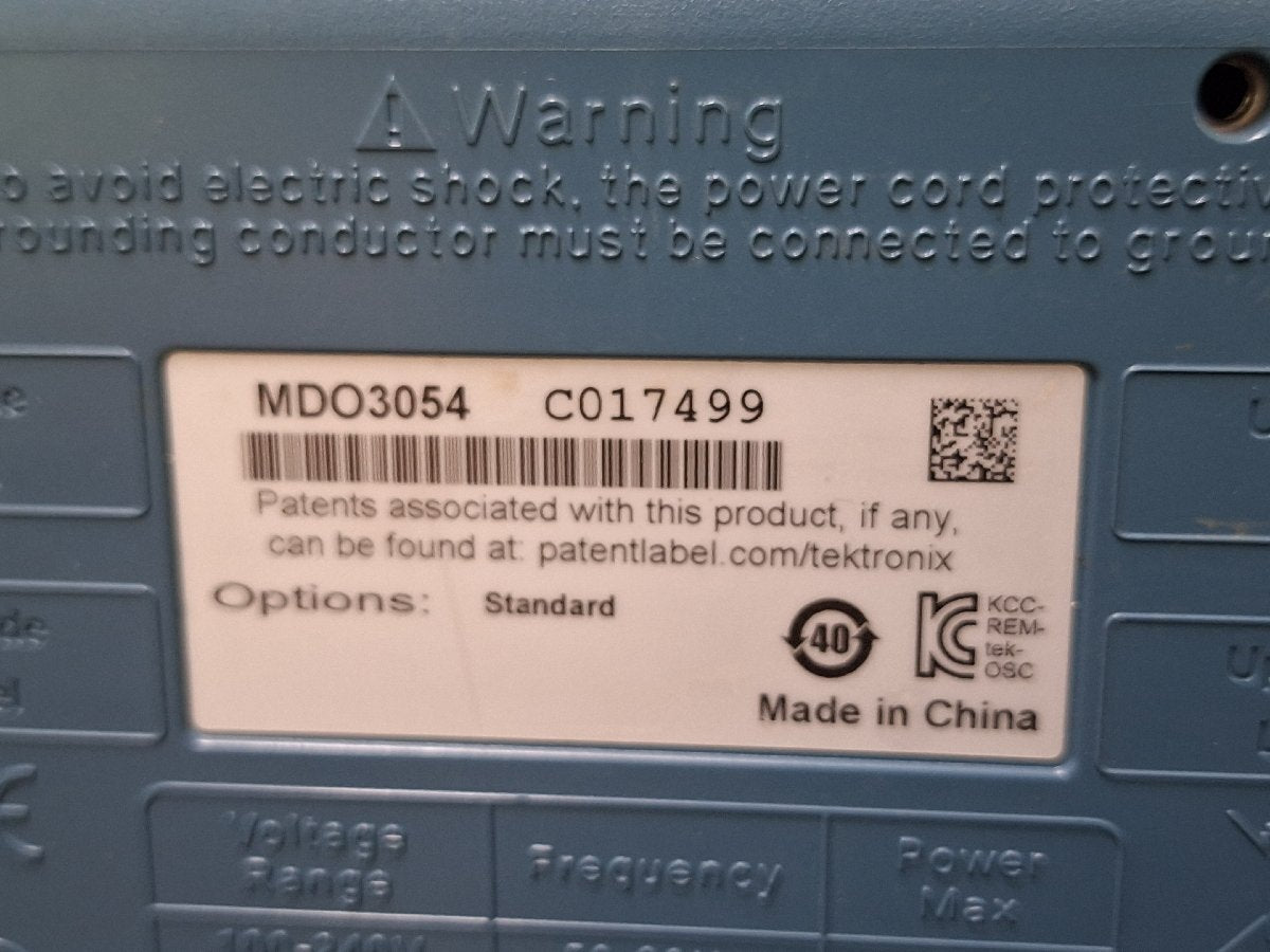 Tektronix MDO3054 500MHz 4ch 2.5Gs/s Mixed Domain Oscilloscope [e1193470697]