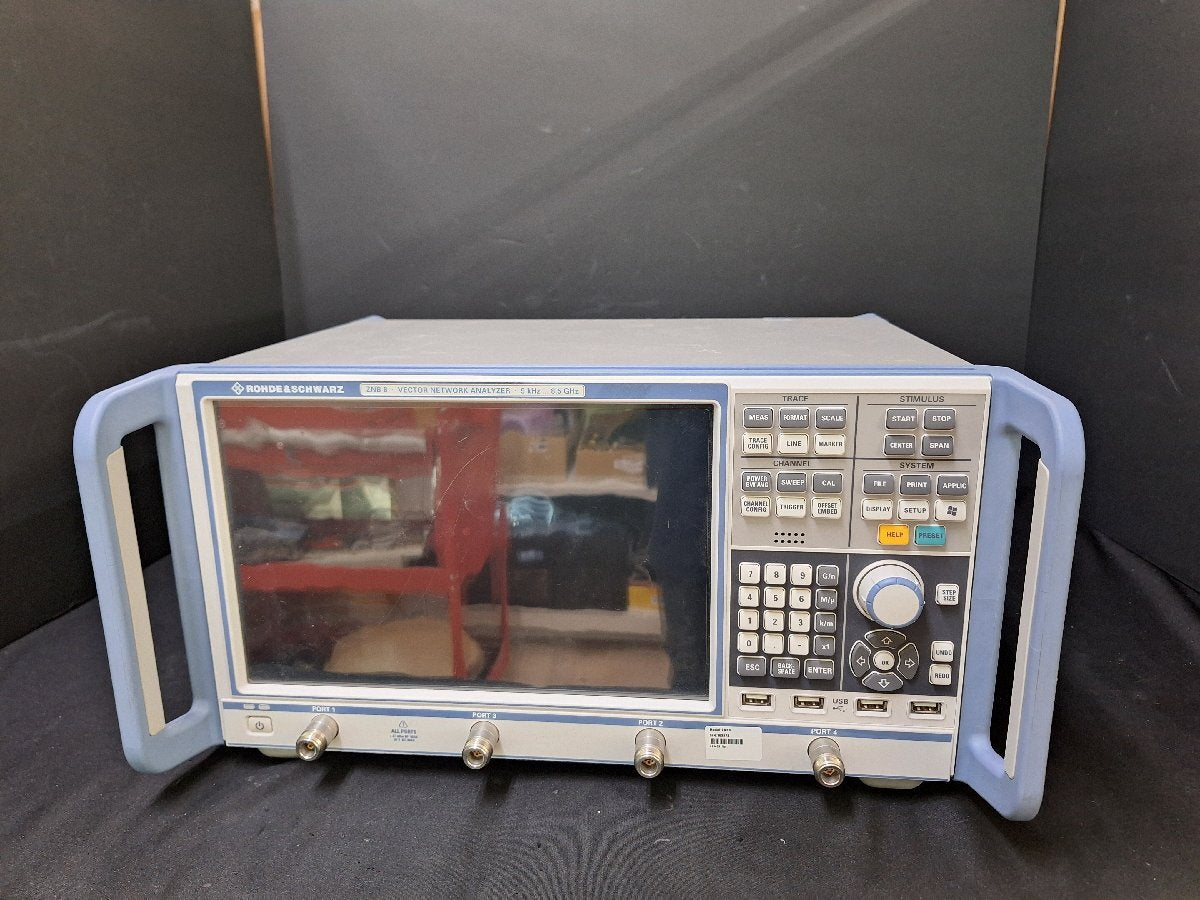NBC R&S ZNB8 Vector Network Analyzer 9kHz to 8.5GHz 4 Ports [h1193592820]