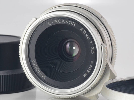 MINOLTA G-ROKKOR 28mm F3.5 Leica L mount [e1194151991]