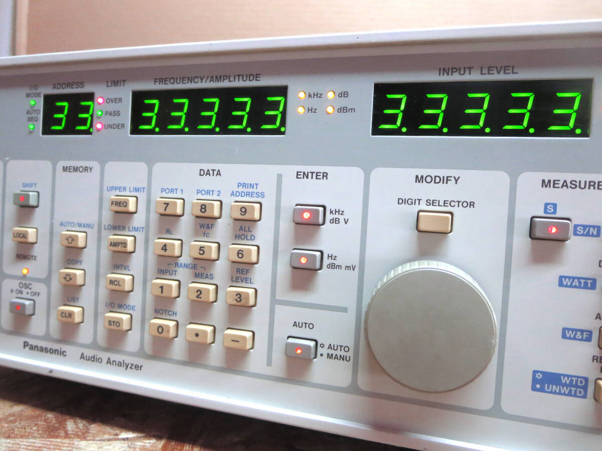 Panasonic VP-7723A Audio Analyzer [1194295535]