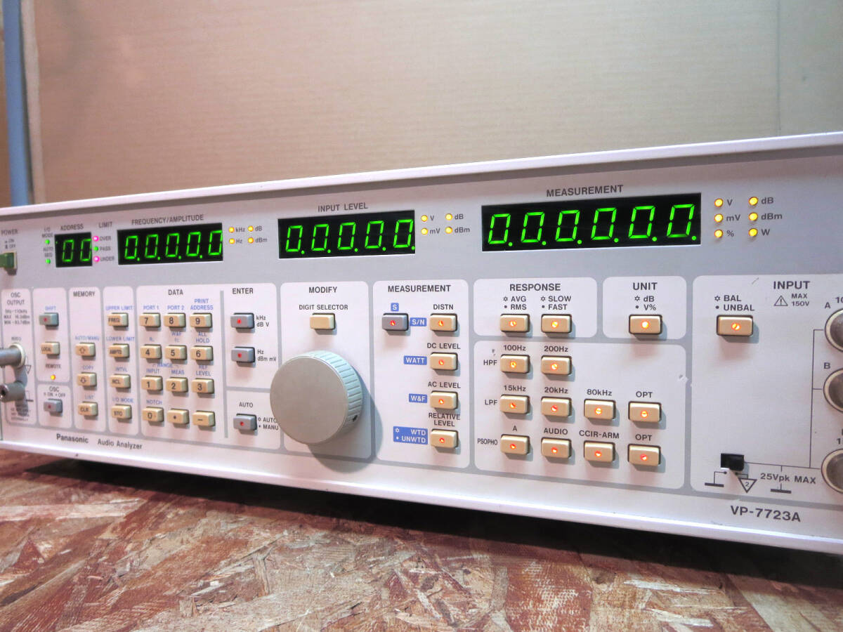 Panasonic VP-7723A Audio Analyzer [1194295535]