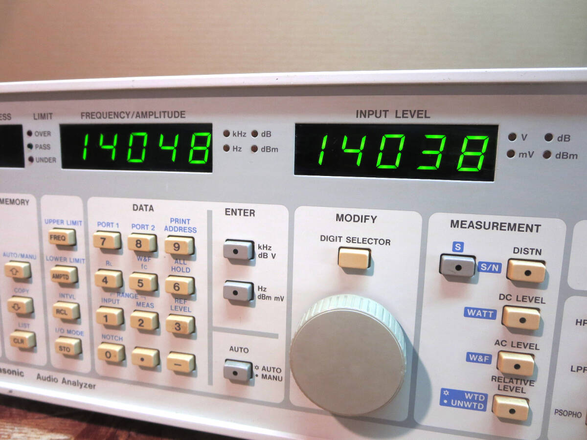 Panasonic VP-7723A Audio Analyzer [1194295535]