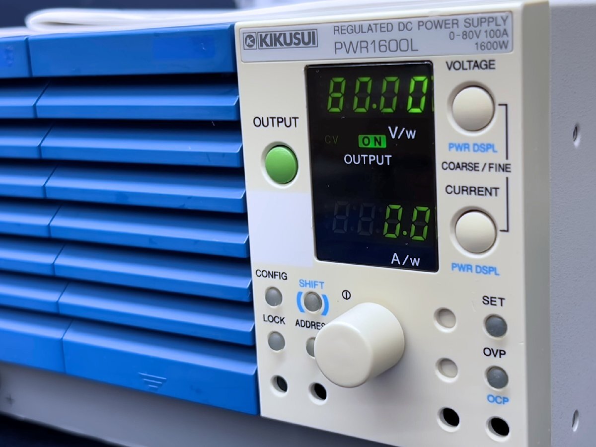 KIKUSUI PWR1600L DC Stabilized Power Supply 1600W 0-80V 0-100A [u1194464516]