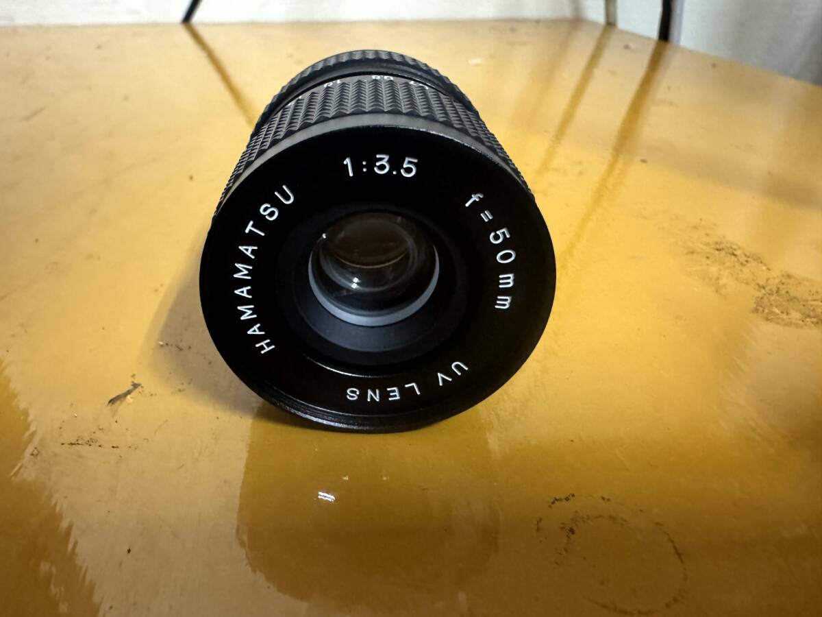 Hamamatsu Photonics F3.5 UV Lens f=50mm A4869 [c1194489181]