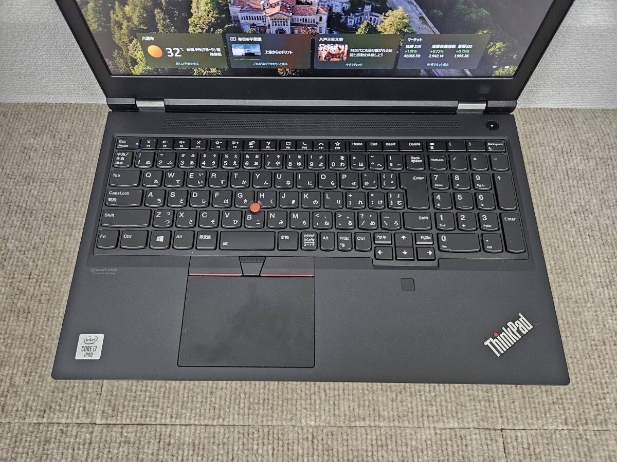 Lenovo ThinkPad T15g Gaming Notebook Core i7-10850H 64GB Memory 512GB+2TB NVIDIA RTX 2070 Sup [u1194723702]