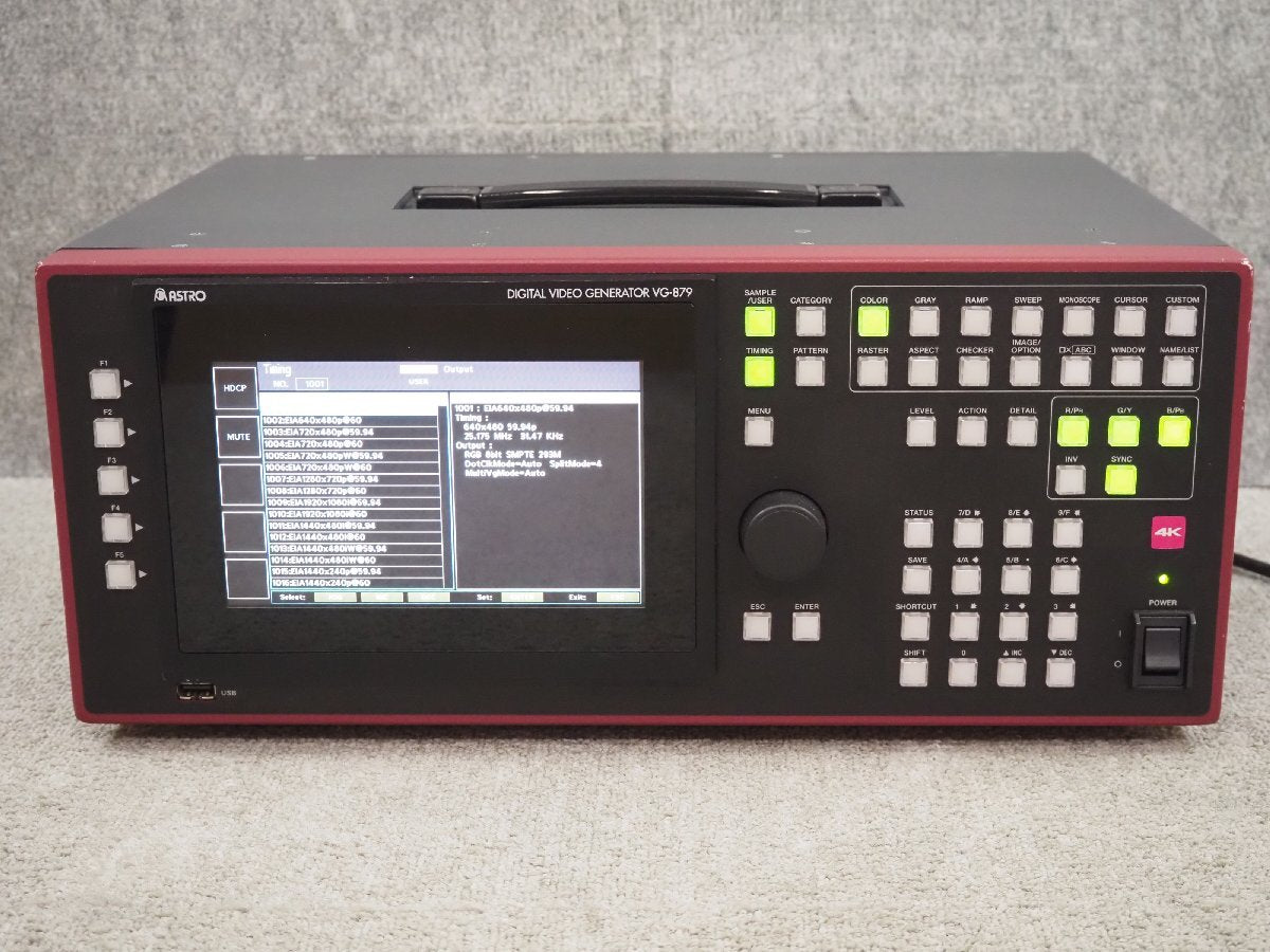 ASTRO DESIGN VG-879 Digital Video Signal Generator [j1194750650]
