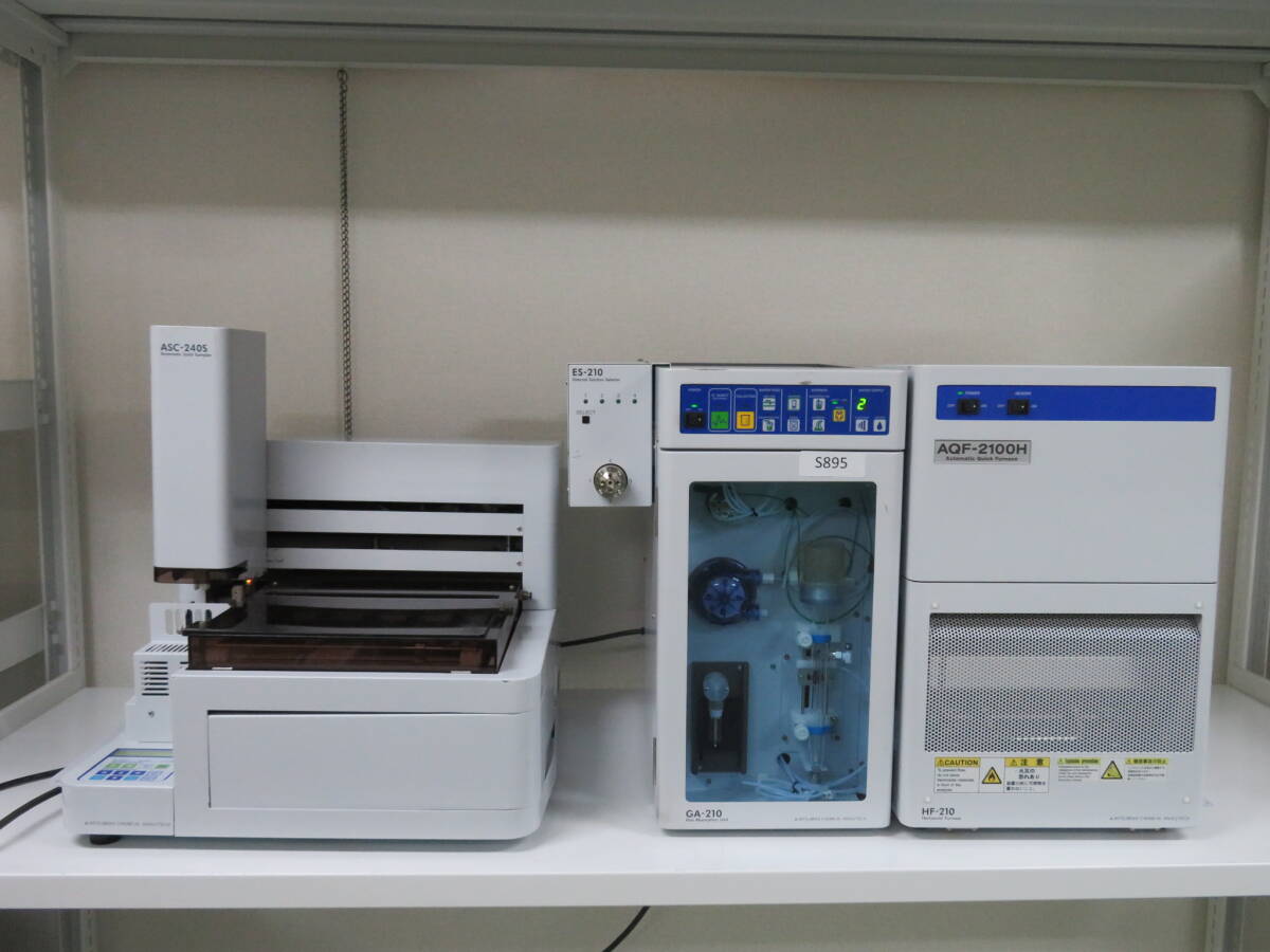 Mitsubishi Chemical Analytech AQF-2100H GA-210 HF-210 ASC-240S [v1194859751]