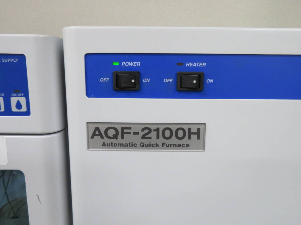 Mitsubishi Chemical Analytech AQF-2100H GA-210 HF-210 ASC-240S [v1194859751]