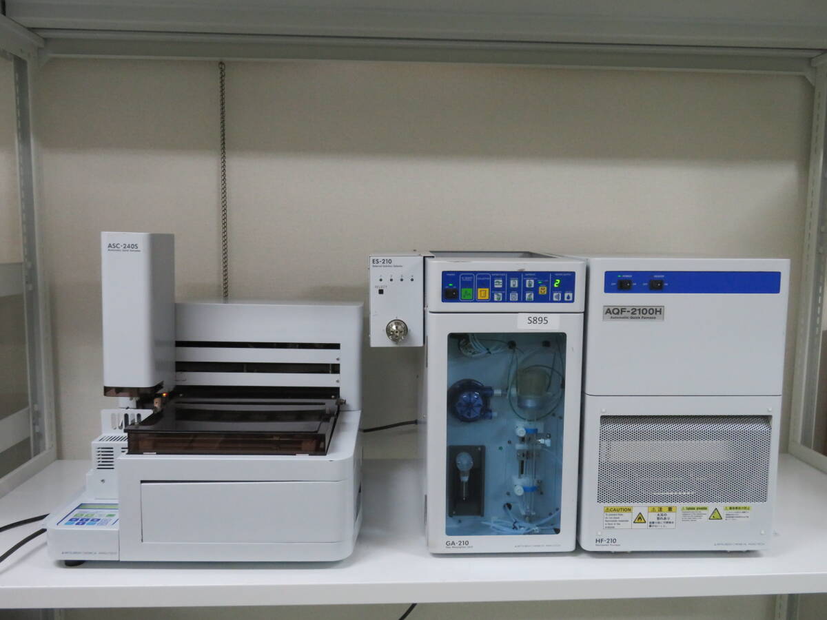 Mitsubishi Chemical Analytech AQF-2100H GA-210 HF-210 ASC-240S [v1194859751]