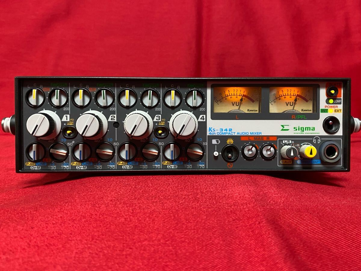 Sigma KS-342 4ch Mixer Audio Mixer [f1194833604]