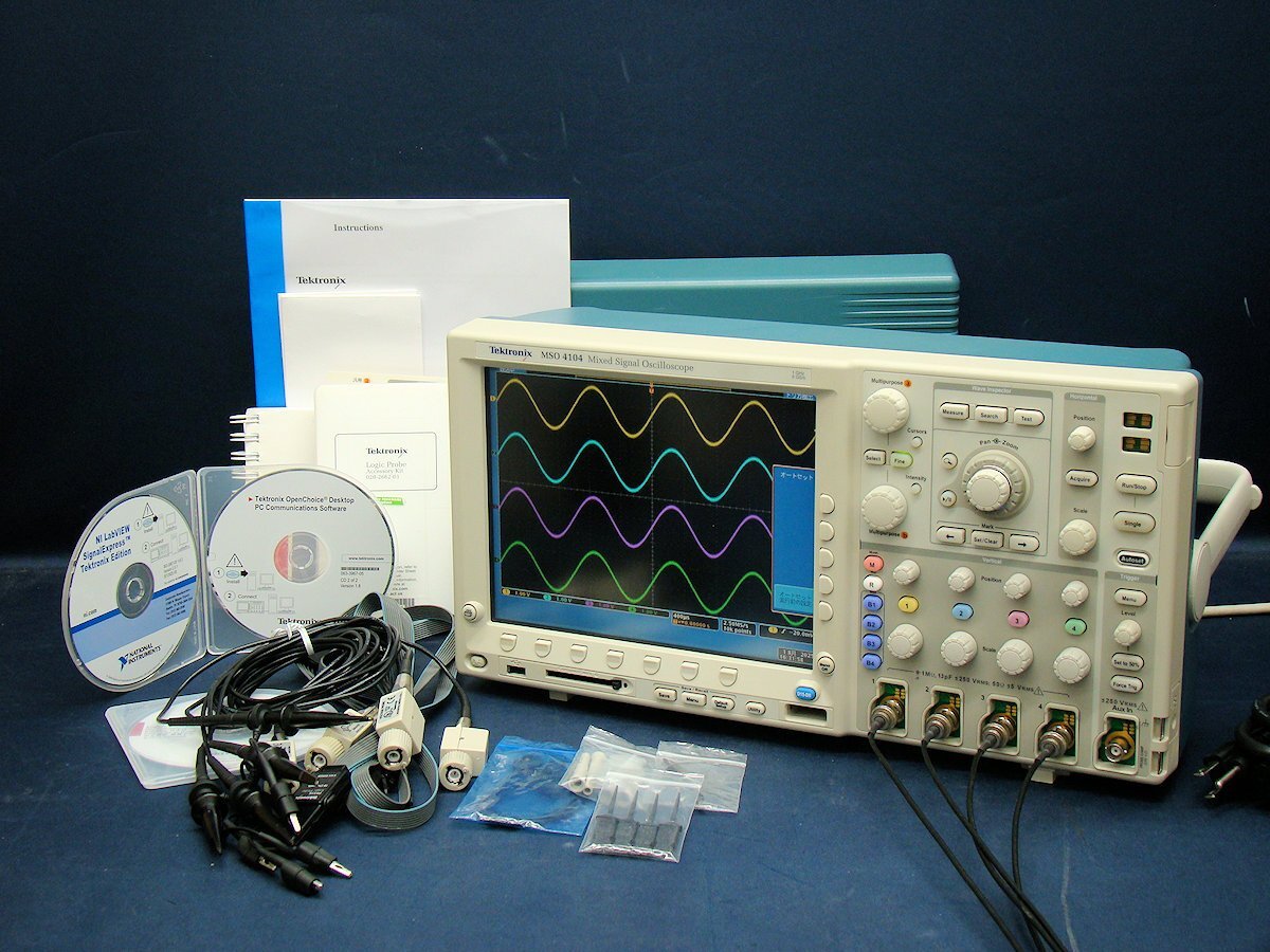 Tektronix MSO4014 Digital Oscilloscope 1GHz 5GS/s [g1194856632]