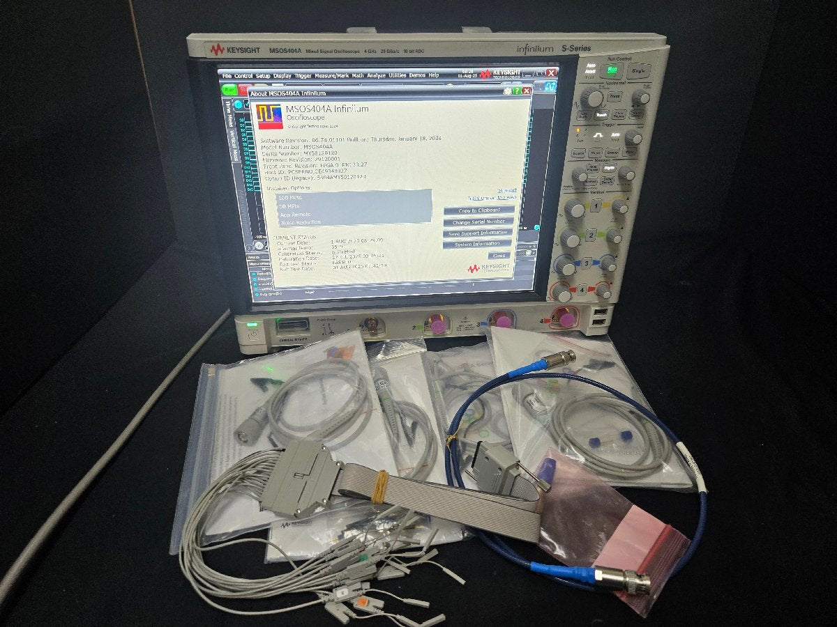Keysight MSOS404A High-Definition Oscilloscope 4GHz 4+16ch 20GSa/s [d1195186951]