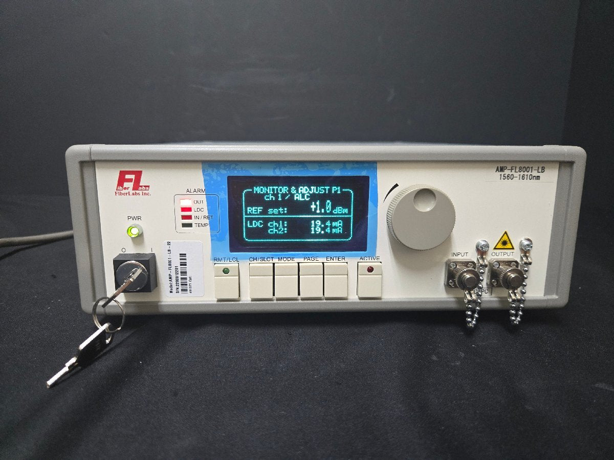 NBC AMP-FL8001-LB-22 Optical Fiber Amplifier [w1195276290]