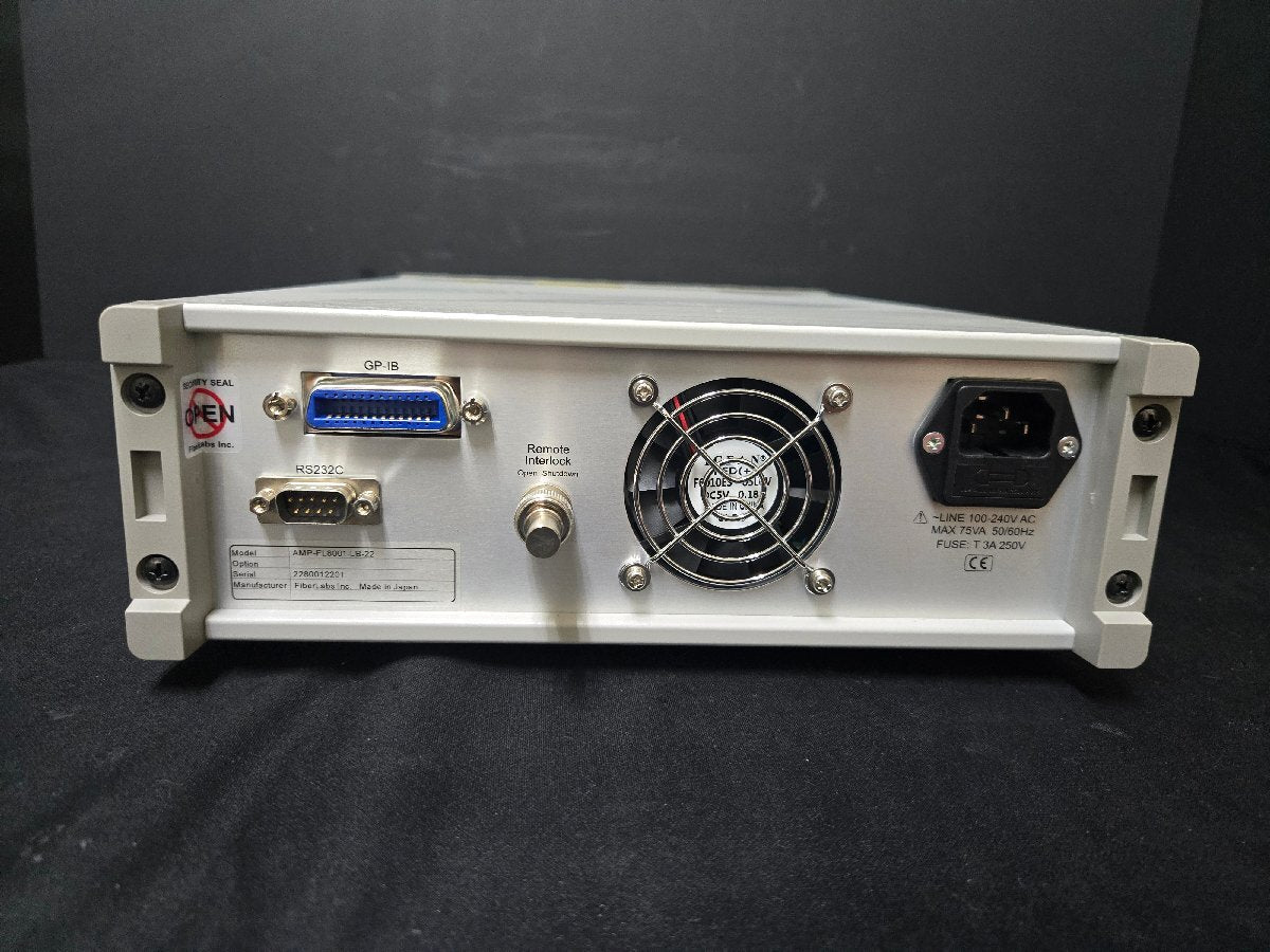 NBC AMP-FL8001-LB-22 Optical Fiber Amplifier [w1195276290]