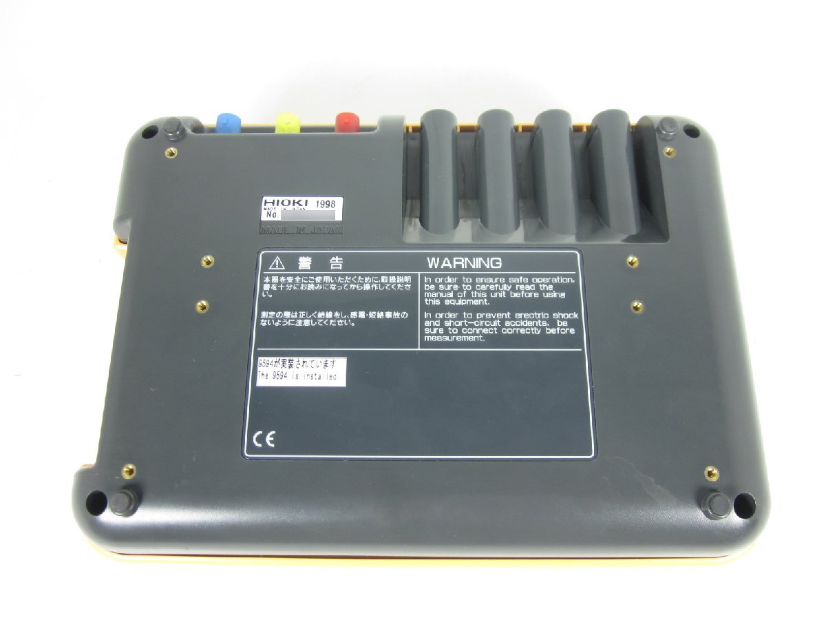 Hioki 3166 Power Meter Clamp-on Tester Voltage Current Power [n1195418473]