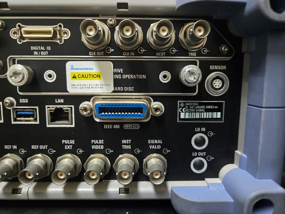 NBC R&S SMBV100A Vector Signal Generator 9kHz to 6GHz Opt. B106 B10 B92 [e1195425074]