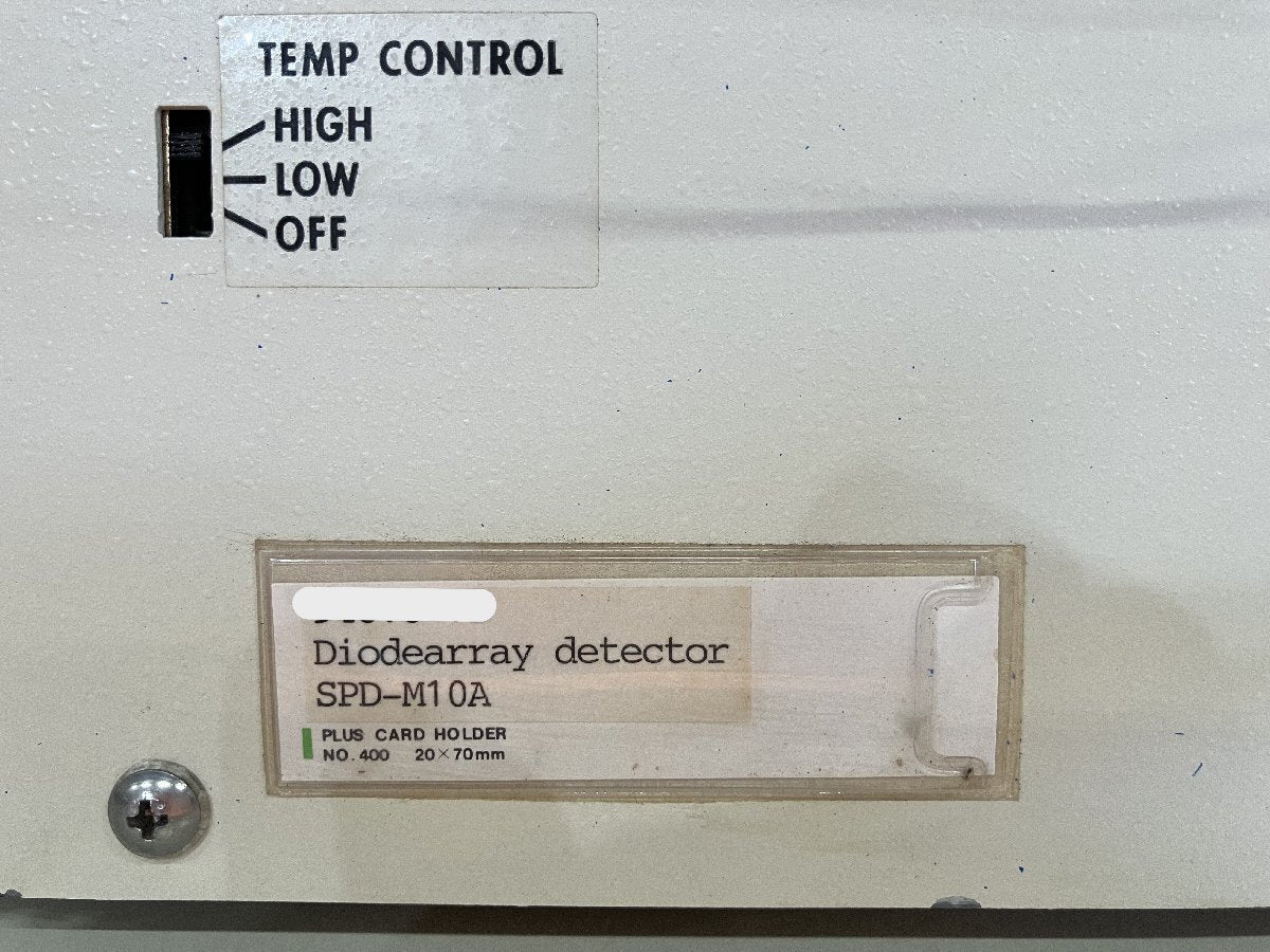 Shimadzu SPD-M10A Liquid Chromatograph Diode Array Director [m1195916170]