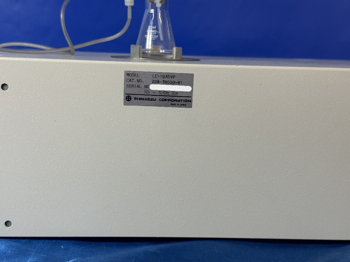 Shimadzu LC-10ADVP Liquid Chromatograph Pump [e1195918098]