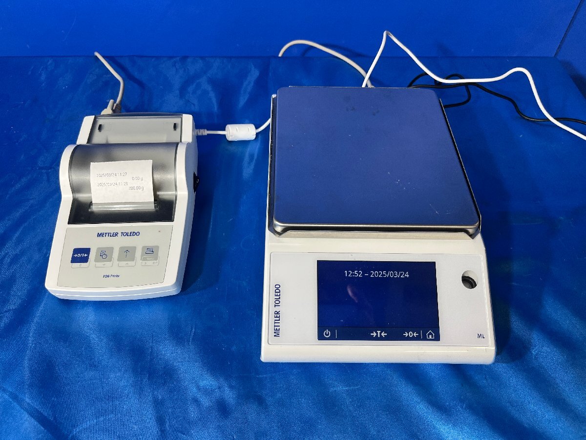 Mettler Toledo ML4002T/00 Top Plate Balance with Printer [d1195929048]