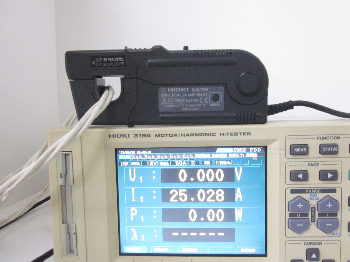 Hioki 9278 Clamp-On CT Sensor Ammeter [b1195550238]