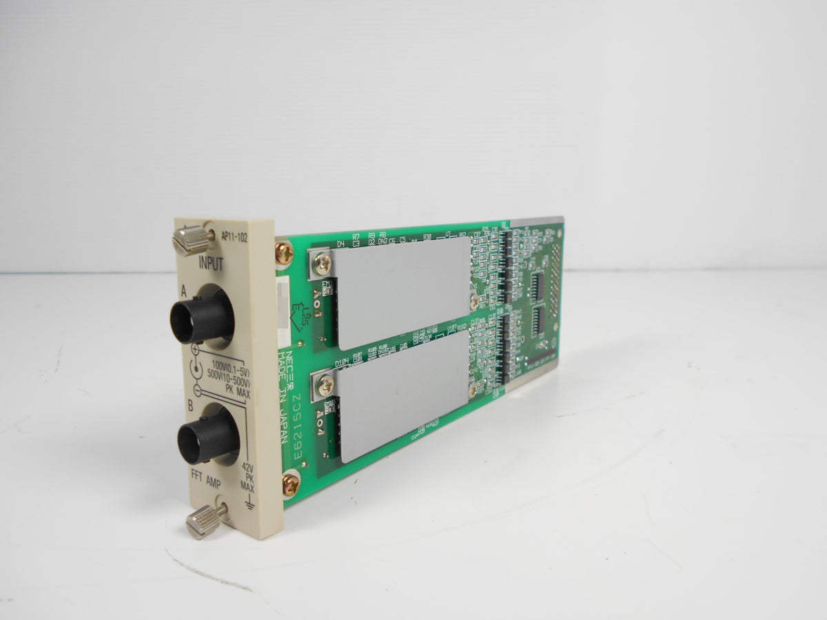 NEC AP11-102 FFT Amplifier Unit RA2300A RA2800A 100KS/s 16bit [w1195544508]
