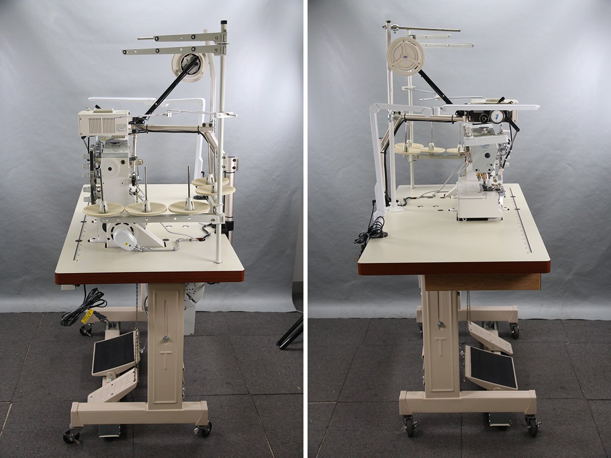 PEGASUS W3562P-01G Flatbed Interlock Stitch Sewing Machine Oil Barrier Type [d1195575628]