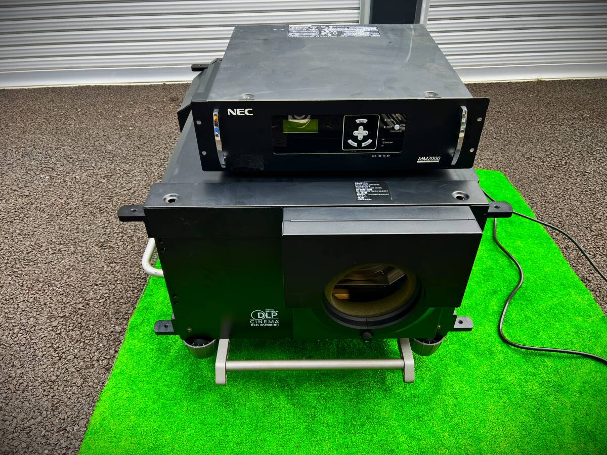 NEC NC800C DLP Cinema Projector, MM2000 Multimedia Switcher, RD-371E Remote Control [k1195579409]