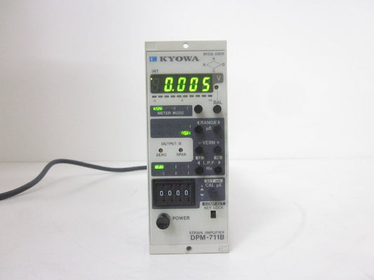 Kyowa Dengyo DPM-711B Strain Amplifier Signal Conditioner [1195666269]