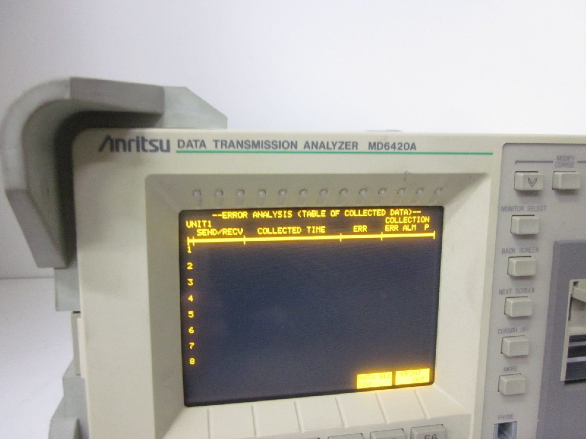 Anritsu MD0633A Error Analysis Unit for MD6420A [o1195683138]