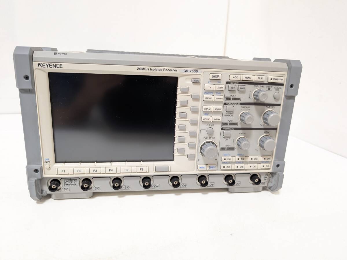 Keyence GR-7500 Isolated High Speed Multi Recorder 8CH 20MS/s [c1196026913]