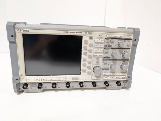 Keyence GR-7500 Isolated High Speed Multi Recorder 8CH 20MS/s [c1196026913]