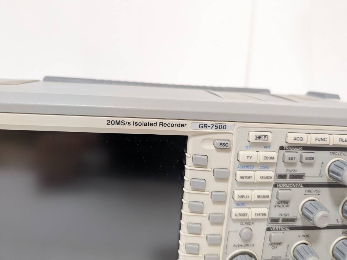 Keyence GR-7500 Isolated High Speed Multi Recorder 8CH 20MS/s [c1196026913]