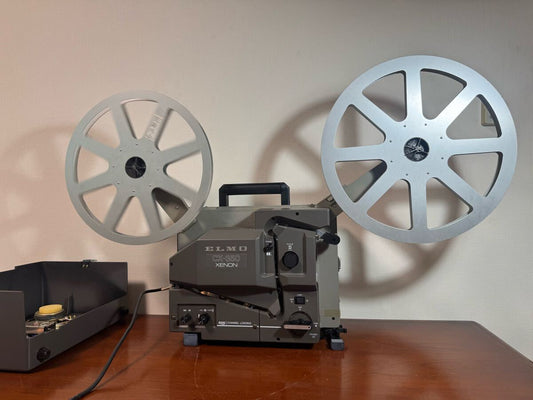 ELMO CX-350 16mm Projector Case Reel Remote Control Manual [n1196121255]