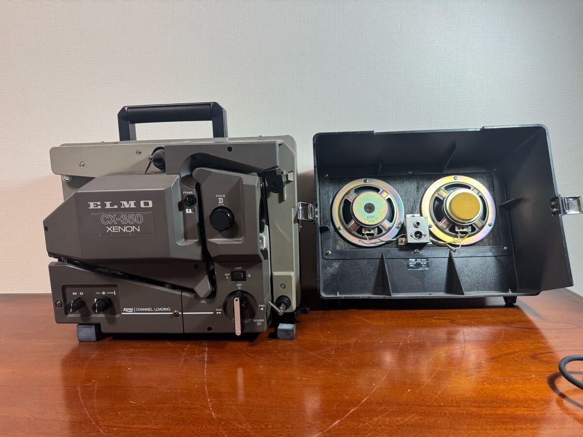 ELMO CX-350 16mm Projector Case Reel Remote Control Manual [n1196121255]