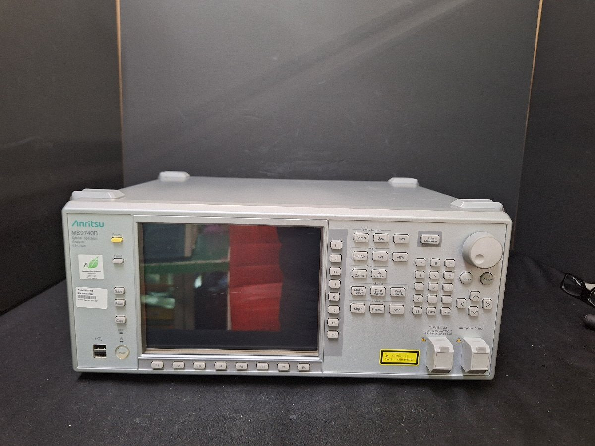 Anritsu MS9740B Optical Spectrum Analyzer Opt 001 002 037 [e1196126123]