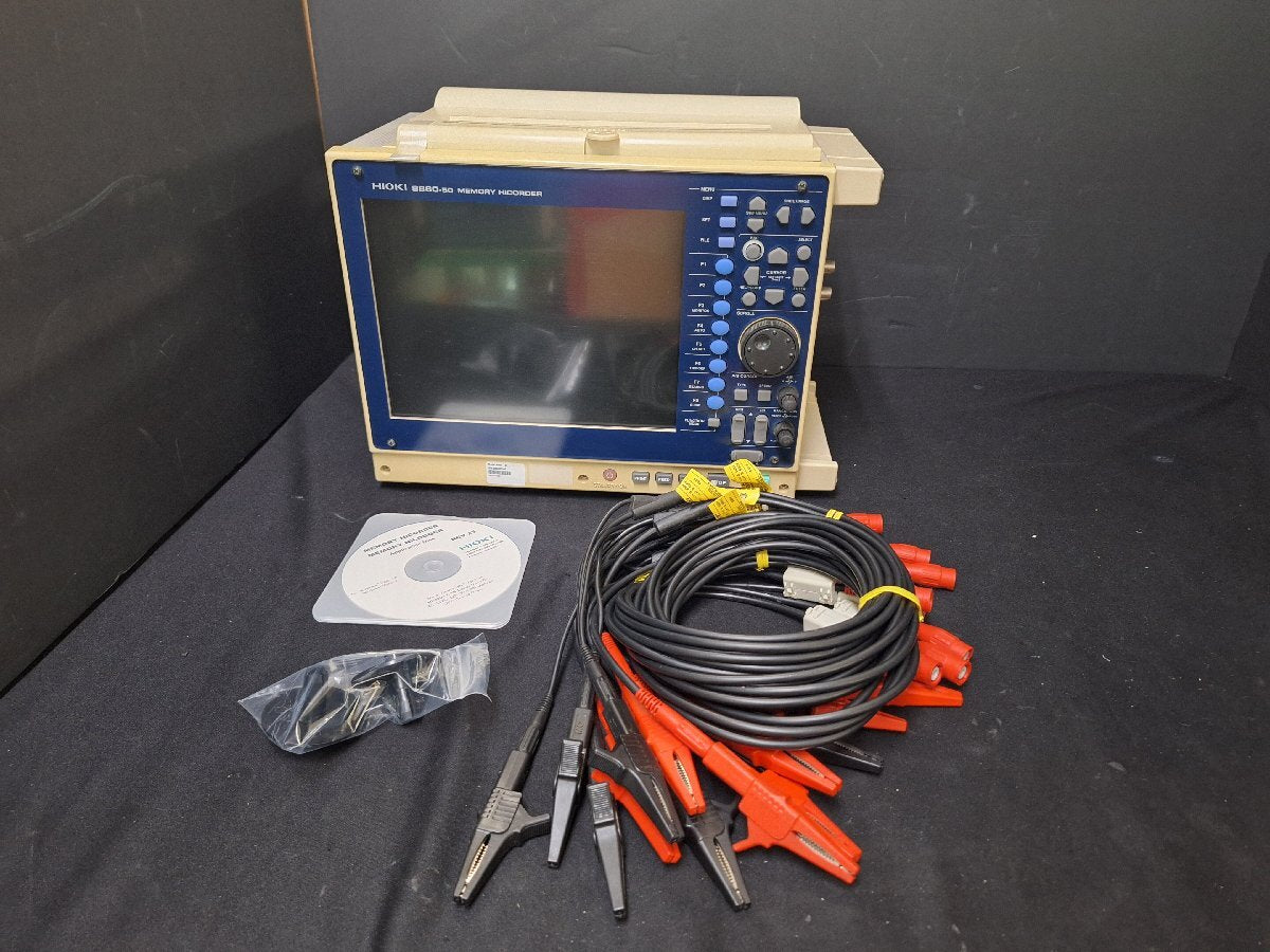 Hioki 8860-50 Memory HiCorder with 4x 8956 Analog Unit [m1196194682]
