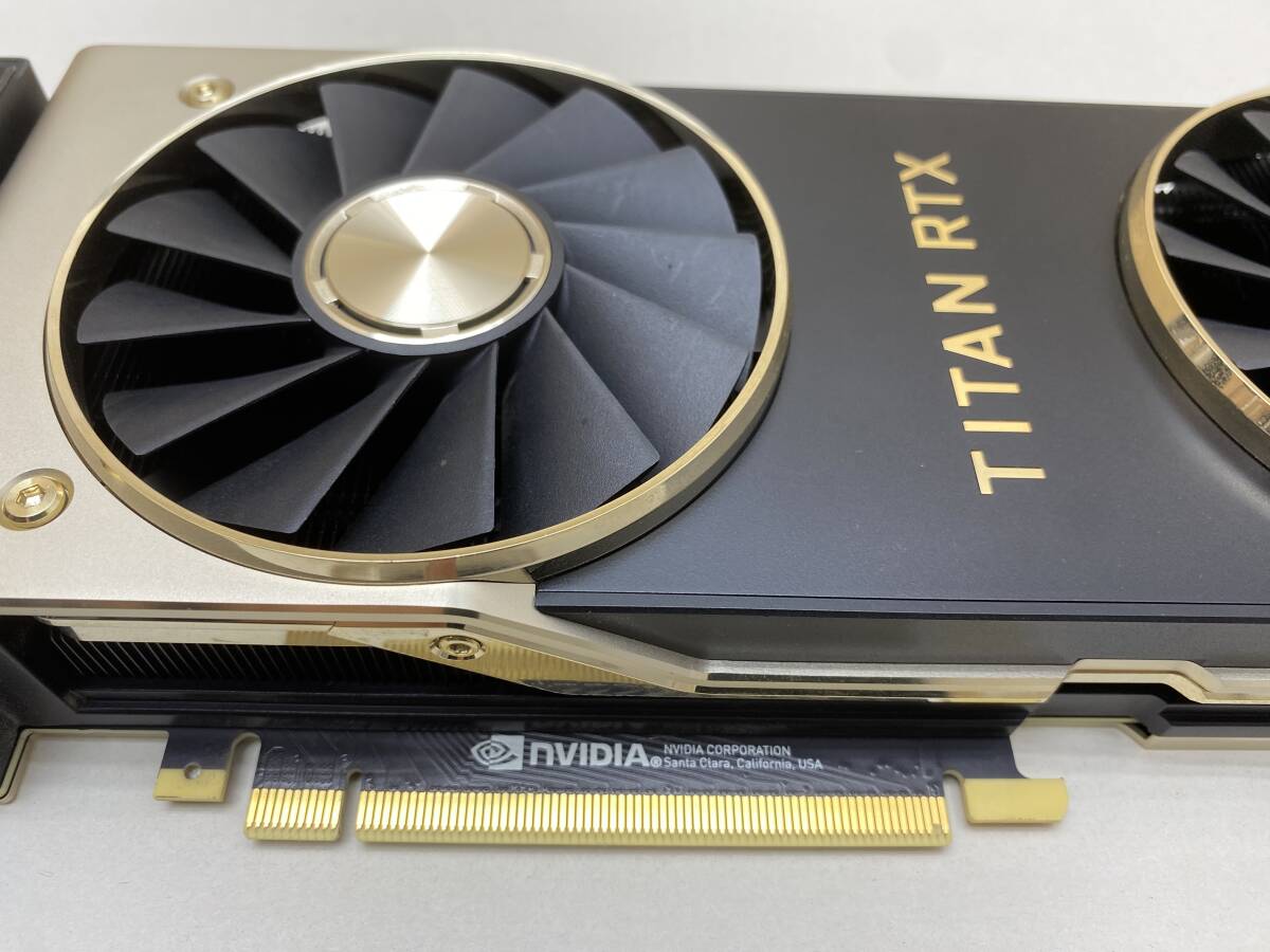 NVIDIA TITAN RTX GDDR6 24GB GPU Graphic Board [m1196241100]