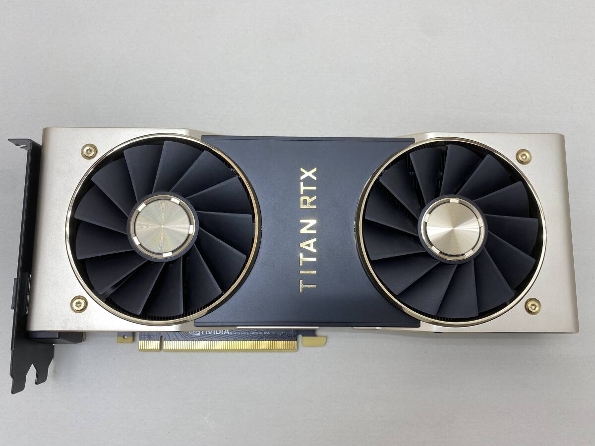 NVIDIA TITAN RTX GDDR6 24GB GPU Graphic Board [m1196241100]