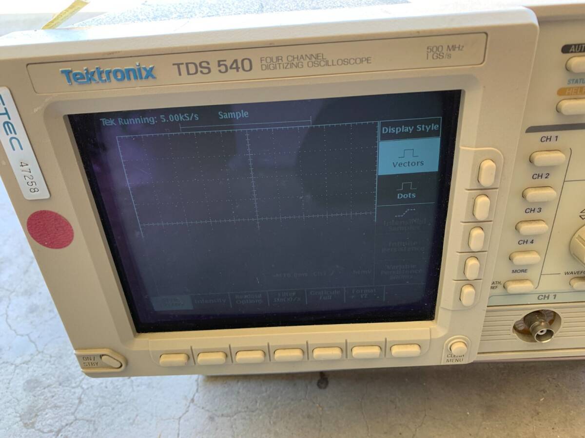 TEKTRONIX TDS 540 Four Channel Digitising Oscilloscope [j1196588601]