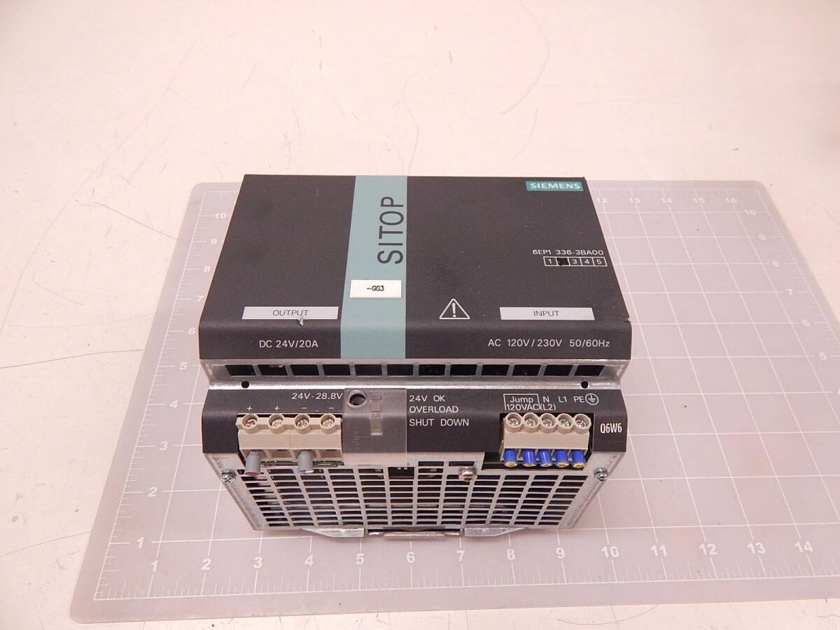 SIEMENS 6EP1336-3BA00 ITOP DC 24V/20A [u1207815711]