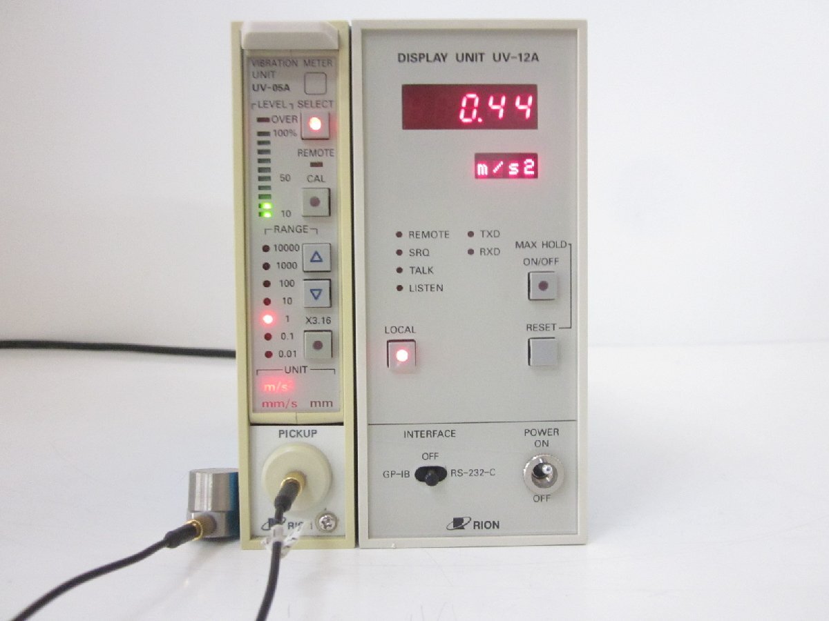 RION UN-04 UV05/04 Measuring Device UV12A [c1196754012]