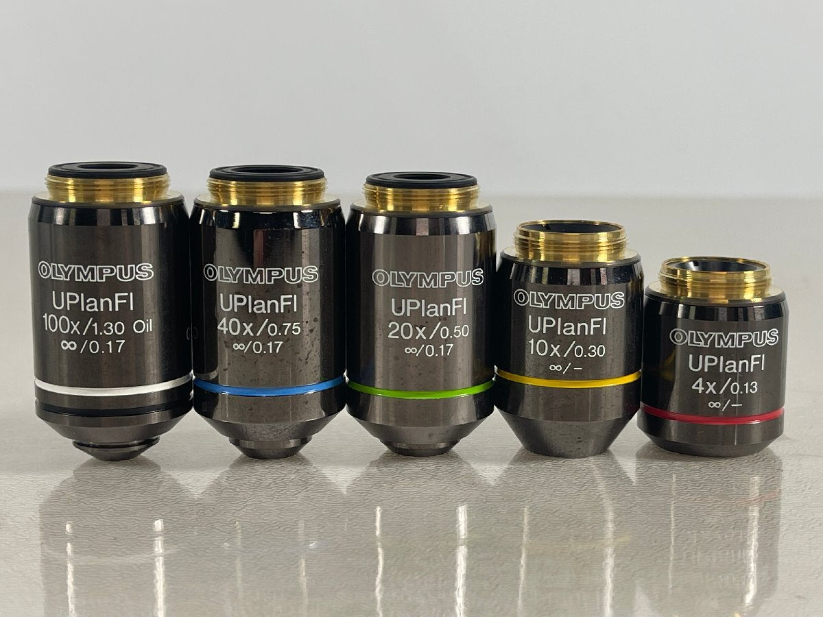 Olympus BX51TF System Biological Microscope with 5 Objective Lenses [b1196907292]