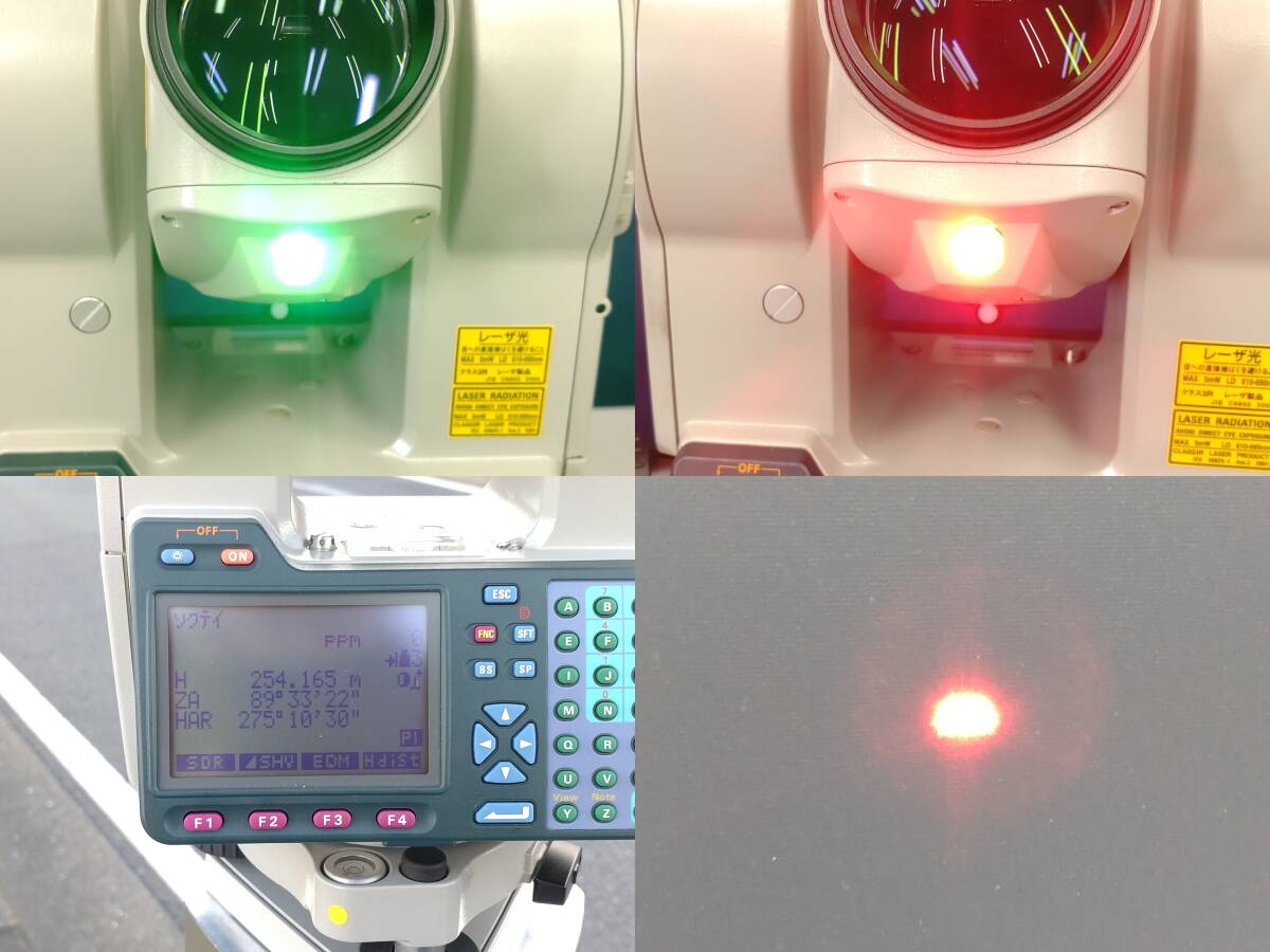 Sokia SET3030R3 Total Station with Red-Tech II, Guide Light and Charger [v1196938380]