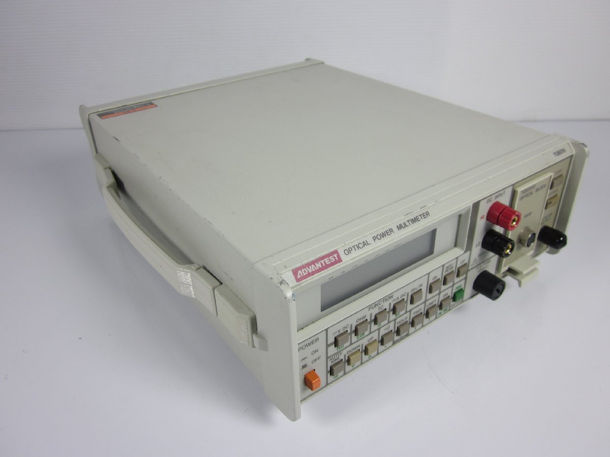 Advantest TQ8215 Optical Power Meter 4.5 Digits DC V 19.999mV to 199.99V [c1197003691]