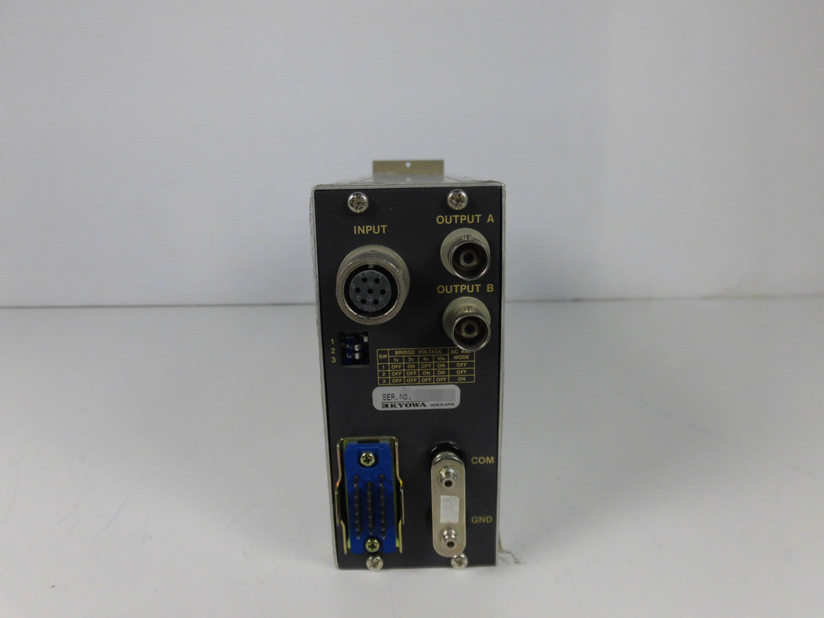 Kyowa Dengyo CDV700A Signal Conditioner Strain Amplifier Dynamic Distortion Meter [f1197011112]