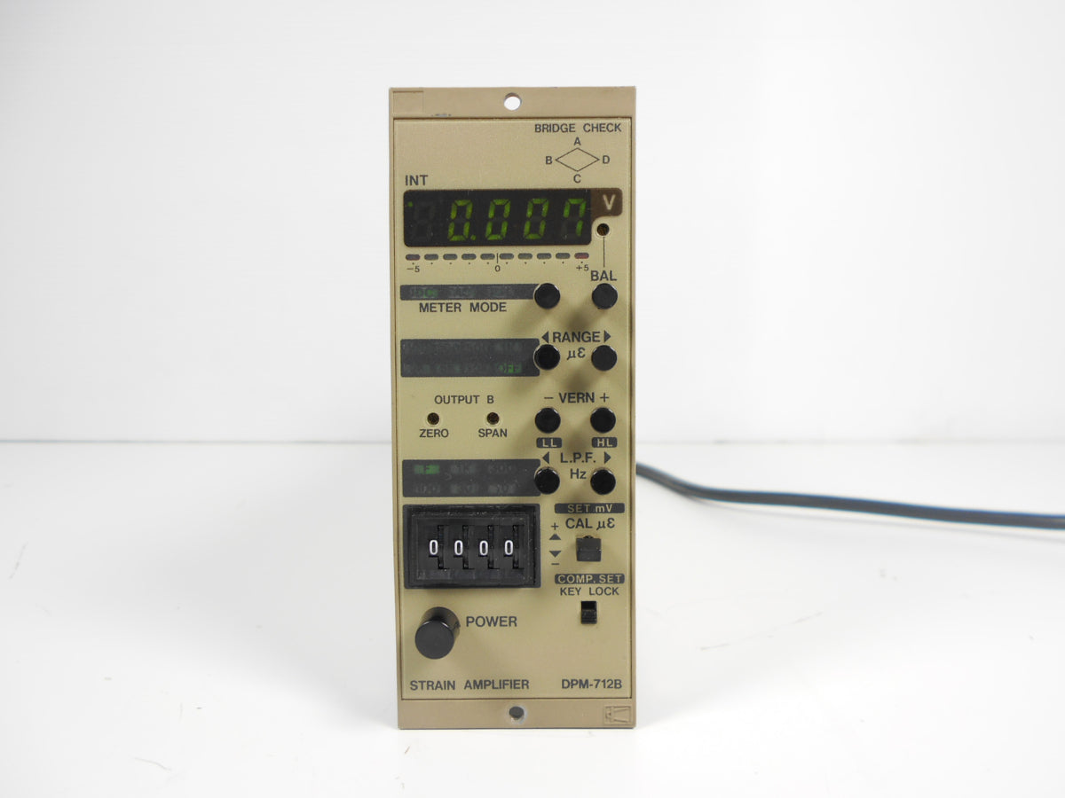 Kyowa Dengyo DPM712B Strain Amplifier Signal Conditioner [u1197020847]