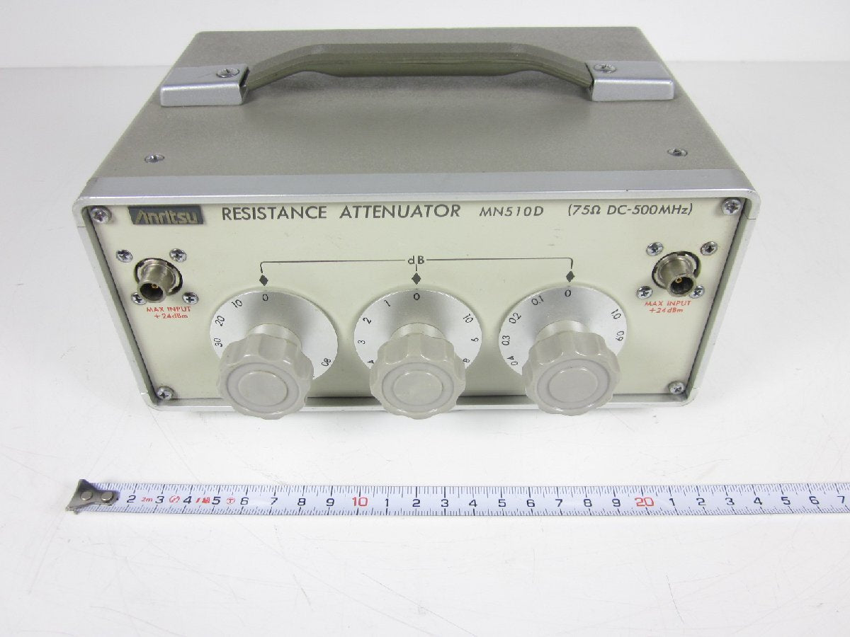 Anritsu MN510D Variable Resistance Attenuator 91dB 500MHz 0.25W 75Ω SP Type [e1197268504]