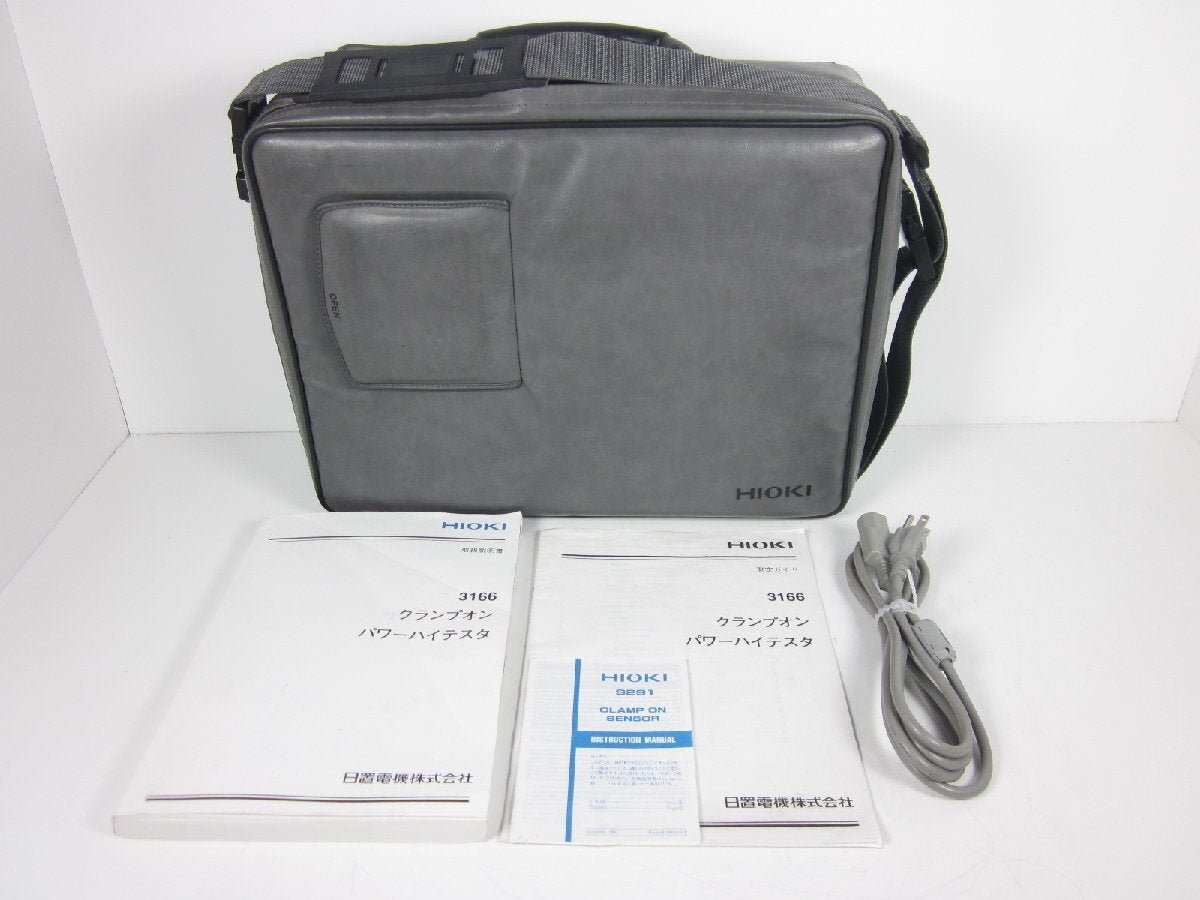 HIOKI 3166 Clamp-on Power High Tester Wattmeter [f1197258892]
