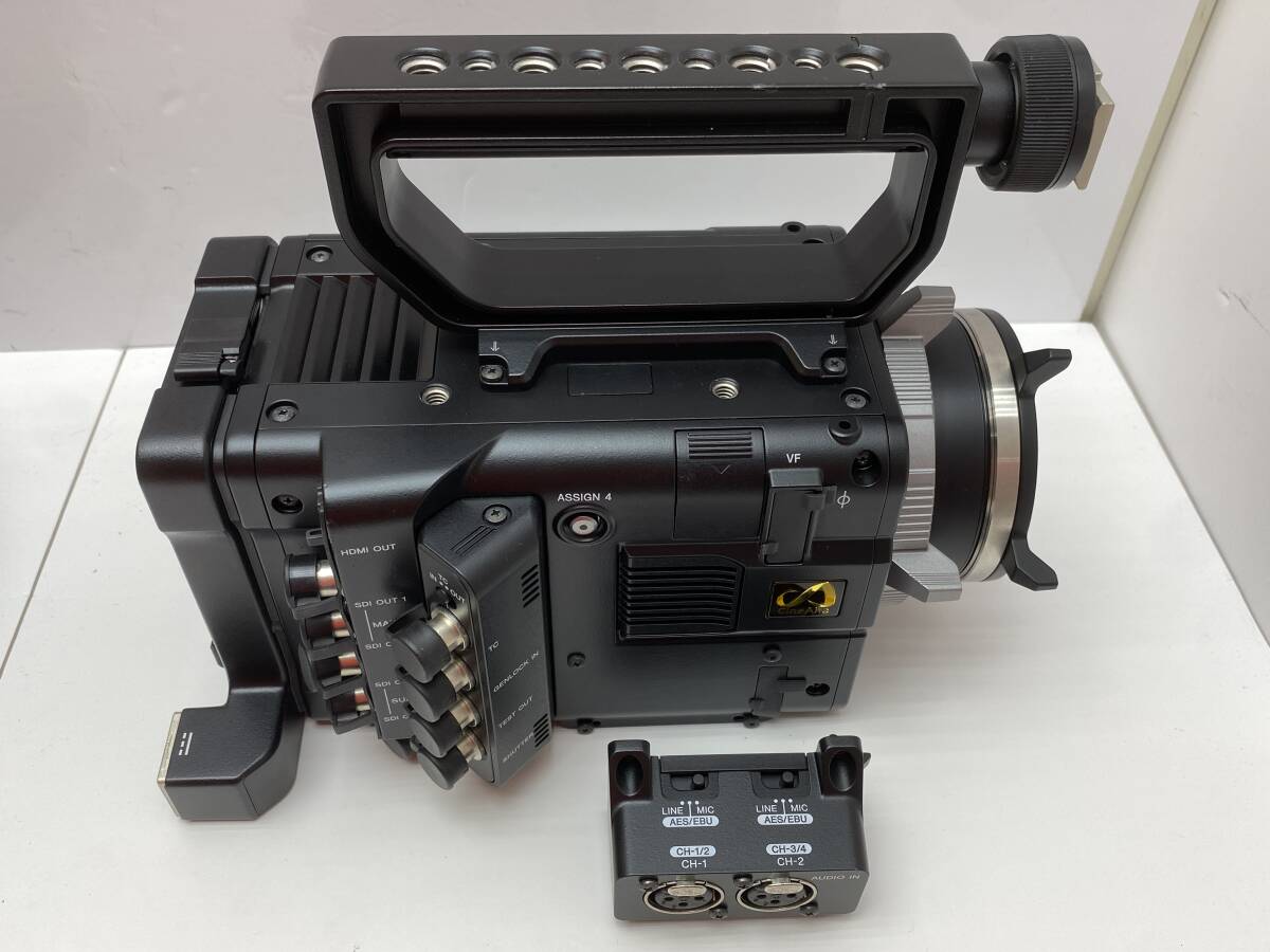 Sony PMW-F55 CineAlta 4K Camera with DVF-L700 Viewfinder and AC-DN10 Adapter [q1197476801]