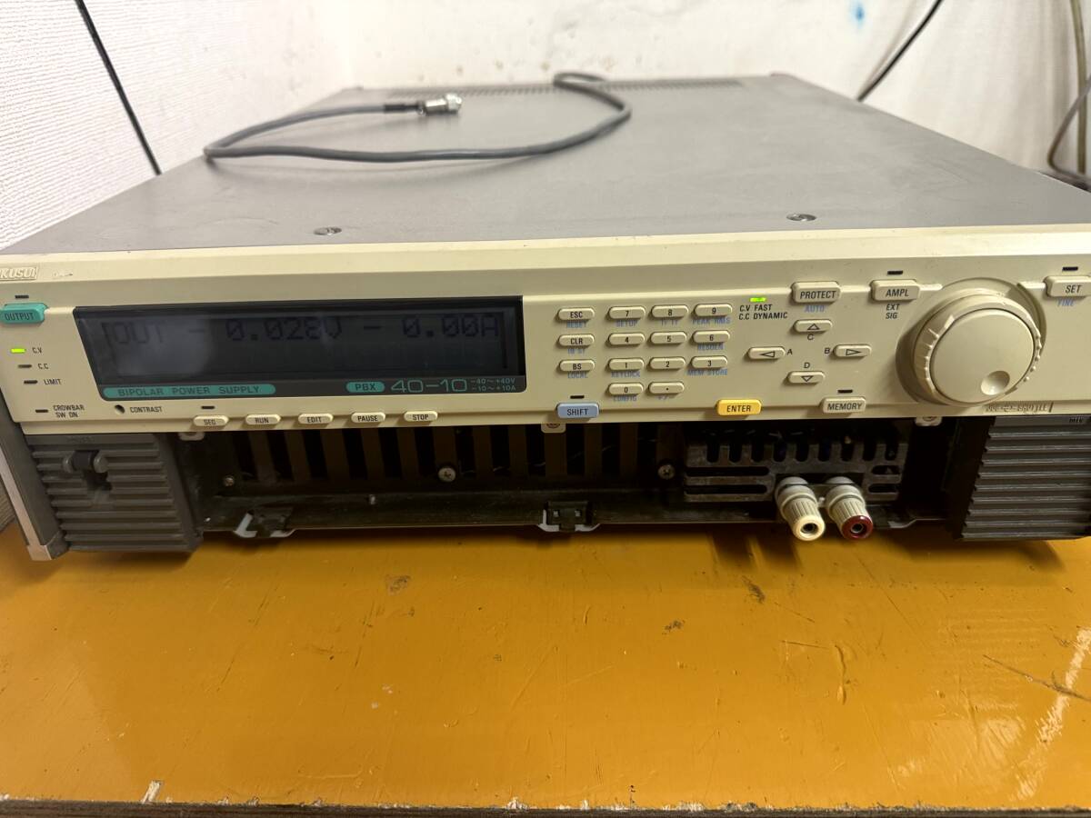 KIKUSUI PBX40-10 Bipolar Power Supply [o1197745346]